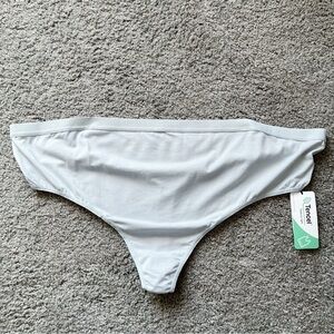 Universal Standard NEW Pale Blue Modal Cotton Blend Thong Underwear XL = 26/28
